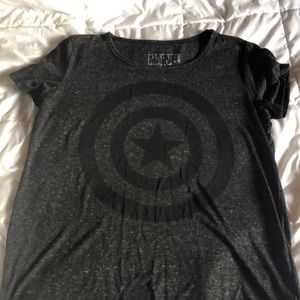 Captain America Logo T-Shirt